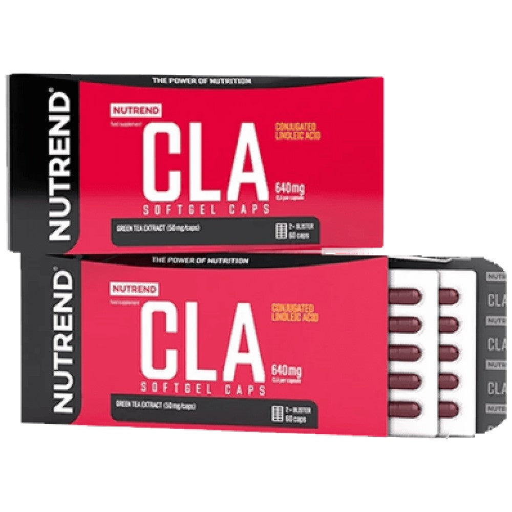 CLA Softgel Caps - 60 capsules - Nutra Best Europe