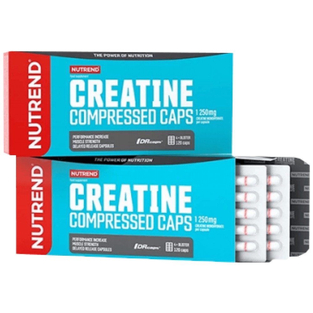 Carnitine Compressed Caps - 120 capsules - Nutra Best Europe