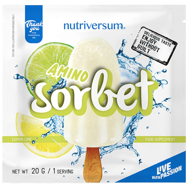 Amino Sorbet | Ready-to-Freeze Amino Ice Cream - 20 grams - Nutra Best Europe