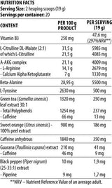 Blood & Guts | The Mind & Body Pre-Workout - 380 grams - Nutra Best Europe