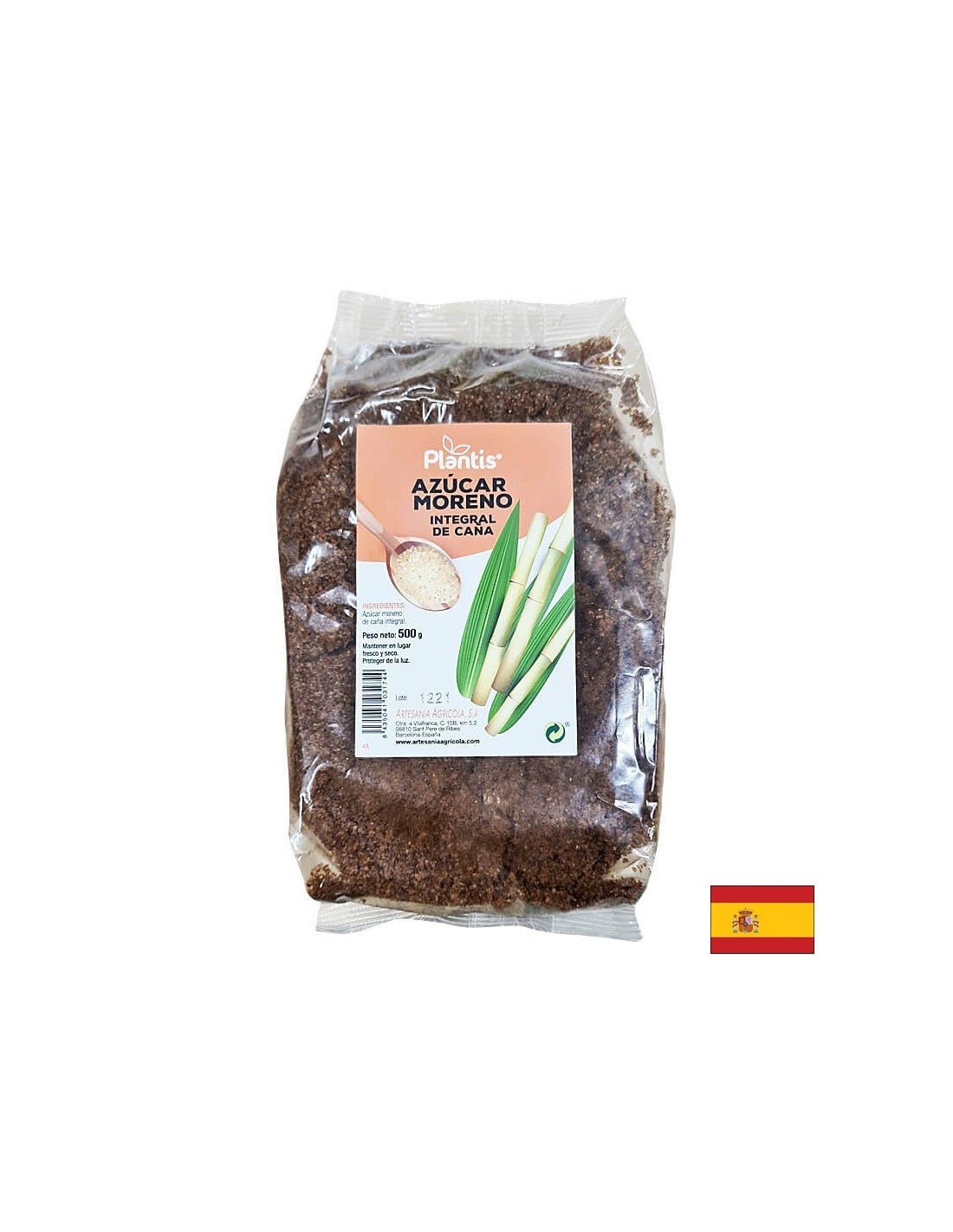 Barna nádcukor (egész szárból), 500 g