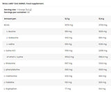 EAA Amino | Essential Amino Acids - 390 grams - Nutra Best Europe