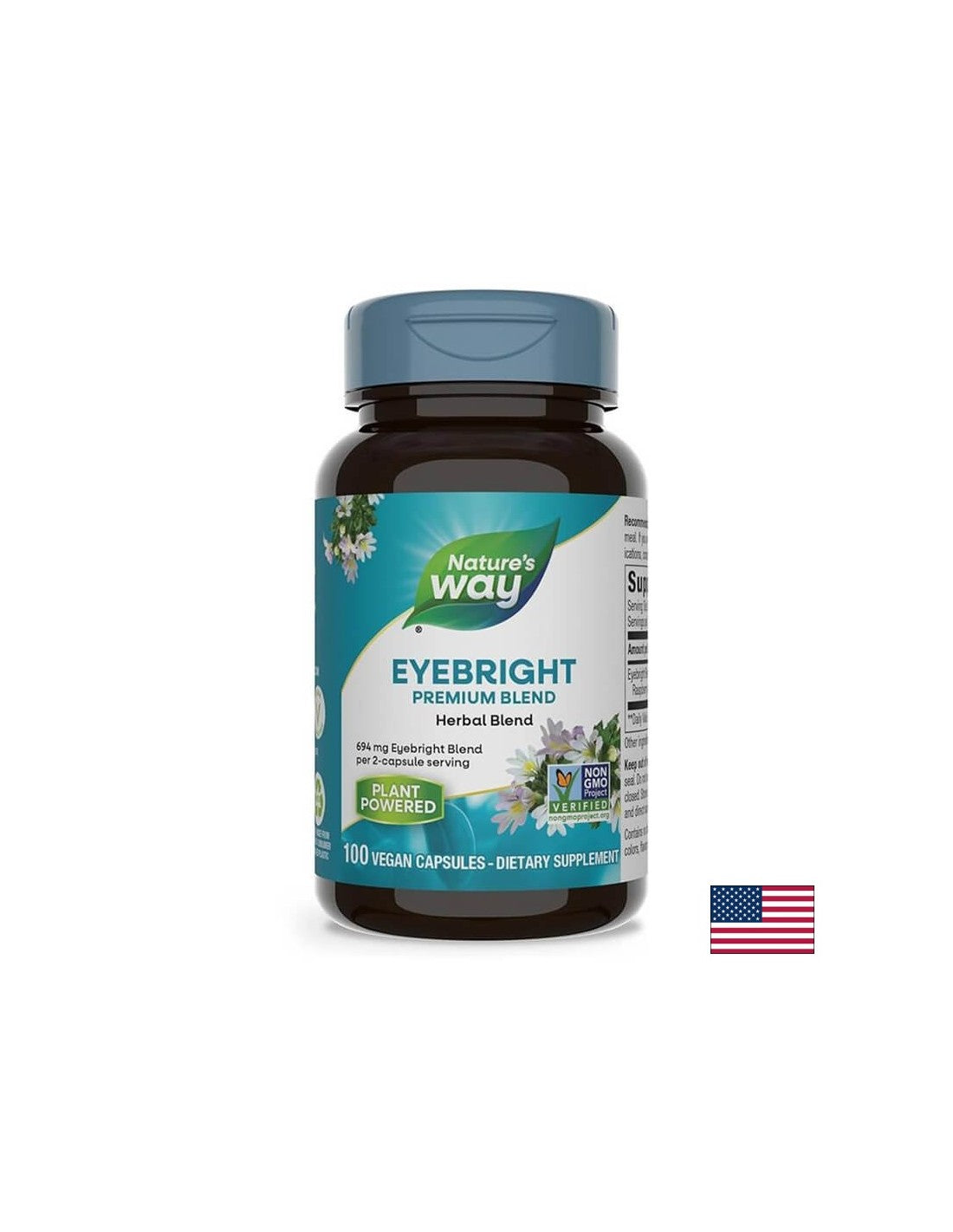 Eyebright Blend 458 mg - 100 capsules - Nutra Best Europe