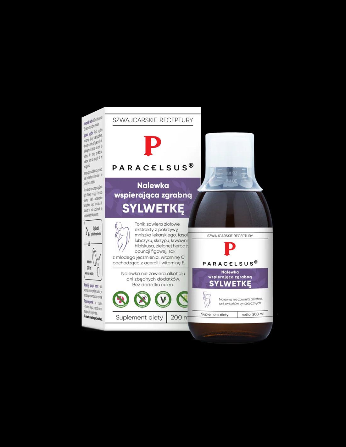 Shaped silhouette, 200 ml - Nutra Best Europe