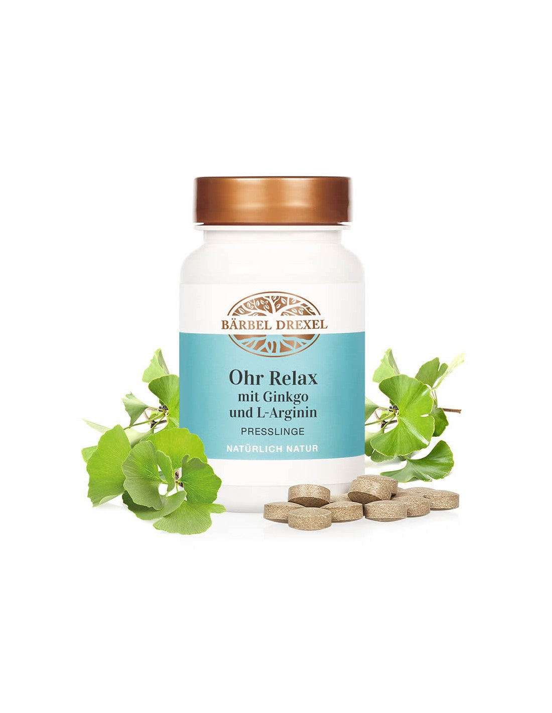 Ohr Relax mit Ginkgo und L-Arginin/ Against tinnitus, 136 tablets Bärbel Drexel - Nutra Best Europe