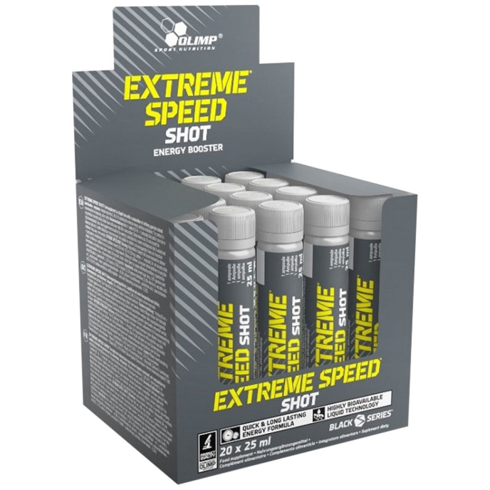 Extreme Speed Shot Energy Booster 20 x 25 ml - Nutra Best Europe