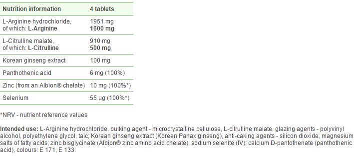 Erekton Fast - 8 Tablets - Nutra Best Europe