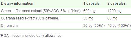 Green Coffee - 30 capsules - Nutra Best Europe