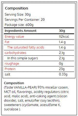 Micellar Casein 600 grams - Nutra Best Europe