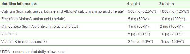 Osteoblock forte 60 capsules - Nutra Best Europe