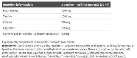 REDWEILER Shot - 20 x 60 ml - Nutra Best Europe