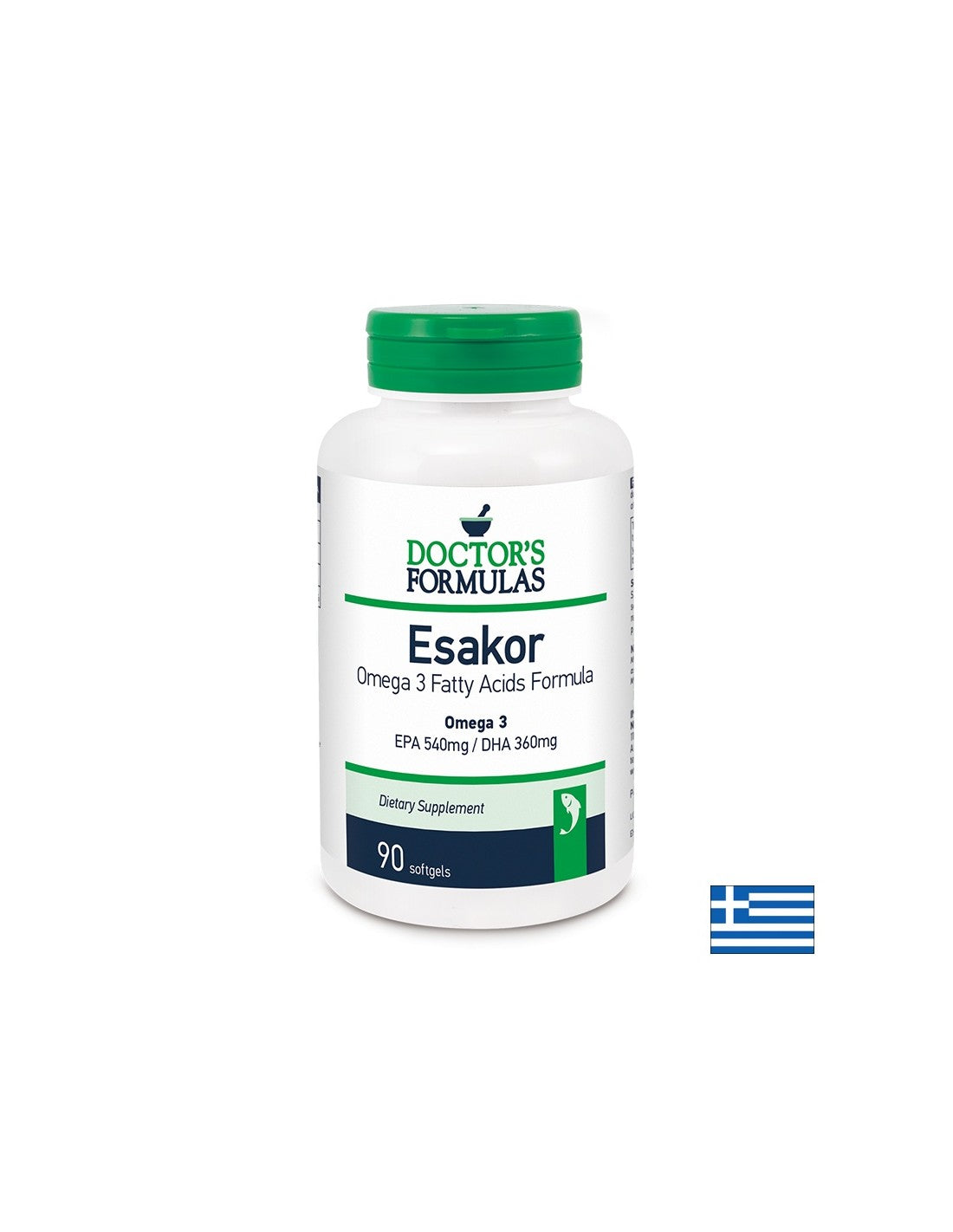 Omega-3 Formula - Esakor, 90 softgel capsules Doctor's Formulas - Nutra Best Europe