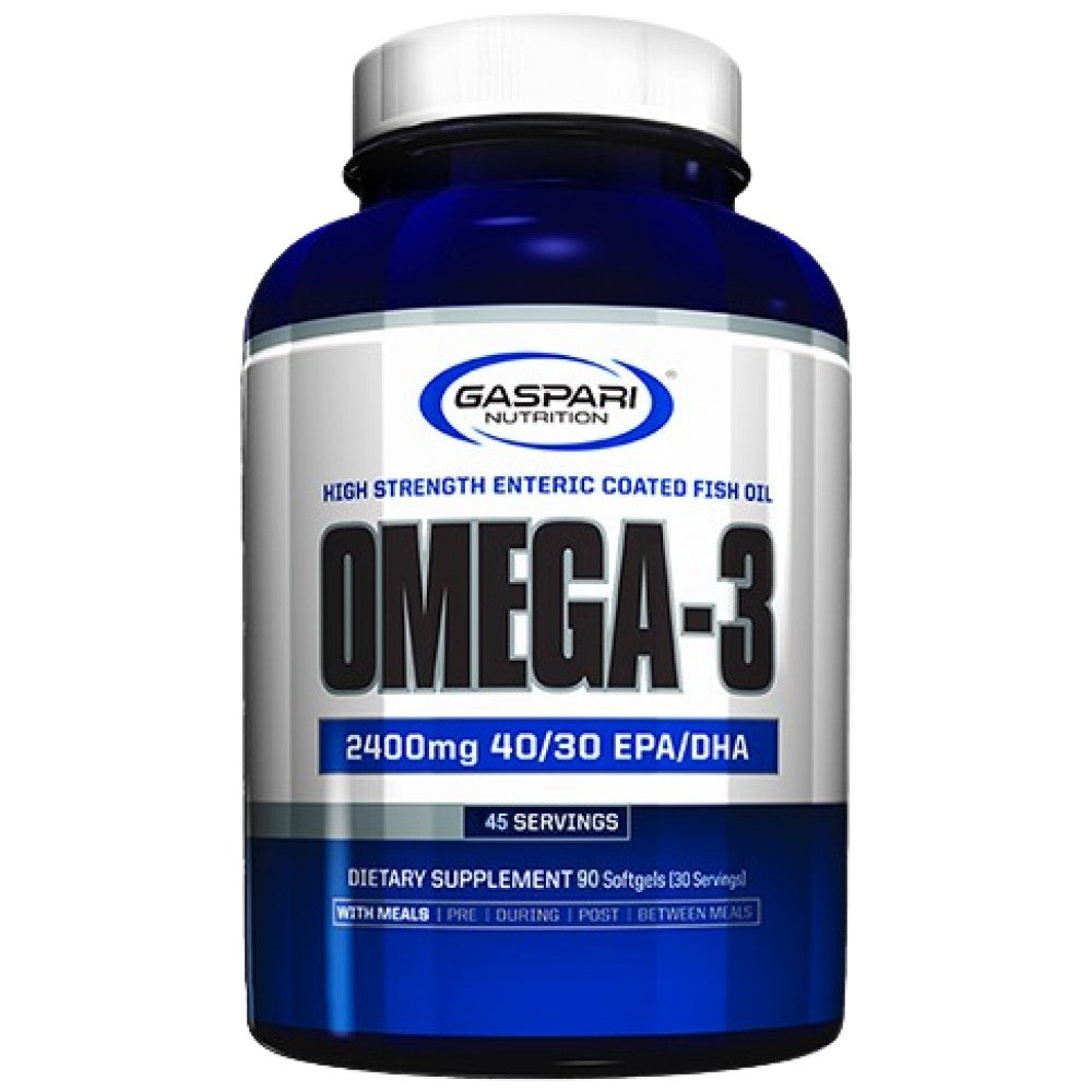 Omega 3 / High Strength 70% Fish Oil - 90 Gel capsules - Nutra Best Europe