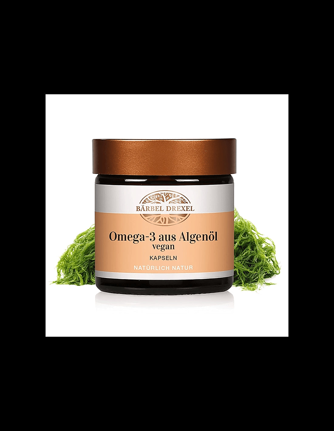 Omega-3 from algae - Brain, vision and heart function, EPA - 25 mg, DHA - 250 mg, 30 capsules - Nutra Best Europe