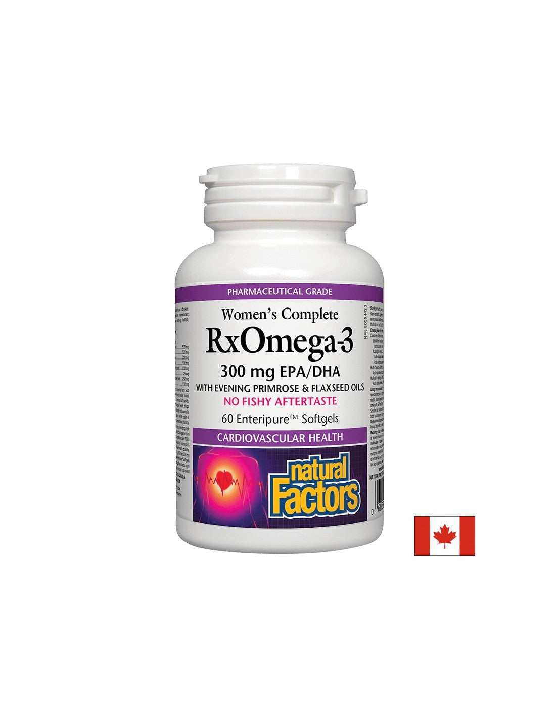 RxOmega Women's Complete 3 1035 mg - 60 Softgels - Nutra Best Europe