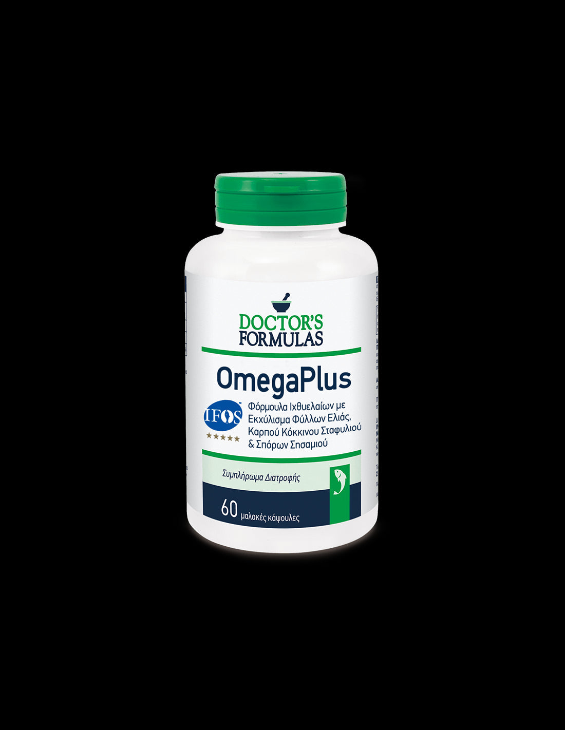 Omega Plus (Omega-3, olive, grape seed and sesame), 60 softgel capsules Doctor's Formulas - Nutra Best Europe