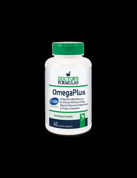 Omega Plus (Omega-3, olive, grape seed and sesame), 60 softgel capsules Doctor's Formulas - Nutra Best Europe