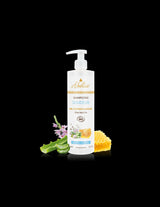 Softening hair shampoo with organic honey and aloe vera, 400 ml - Nutra Best Europe