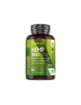 Musculoskeletal and Endocrine System - Hemp Seed Oil, 180 Softgels Weight Worl - Nutra Best Europe