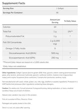 DHA - 500 Double Strength - 180 Softgels - Nutra Best Europe