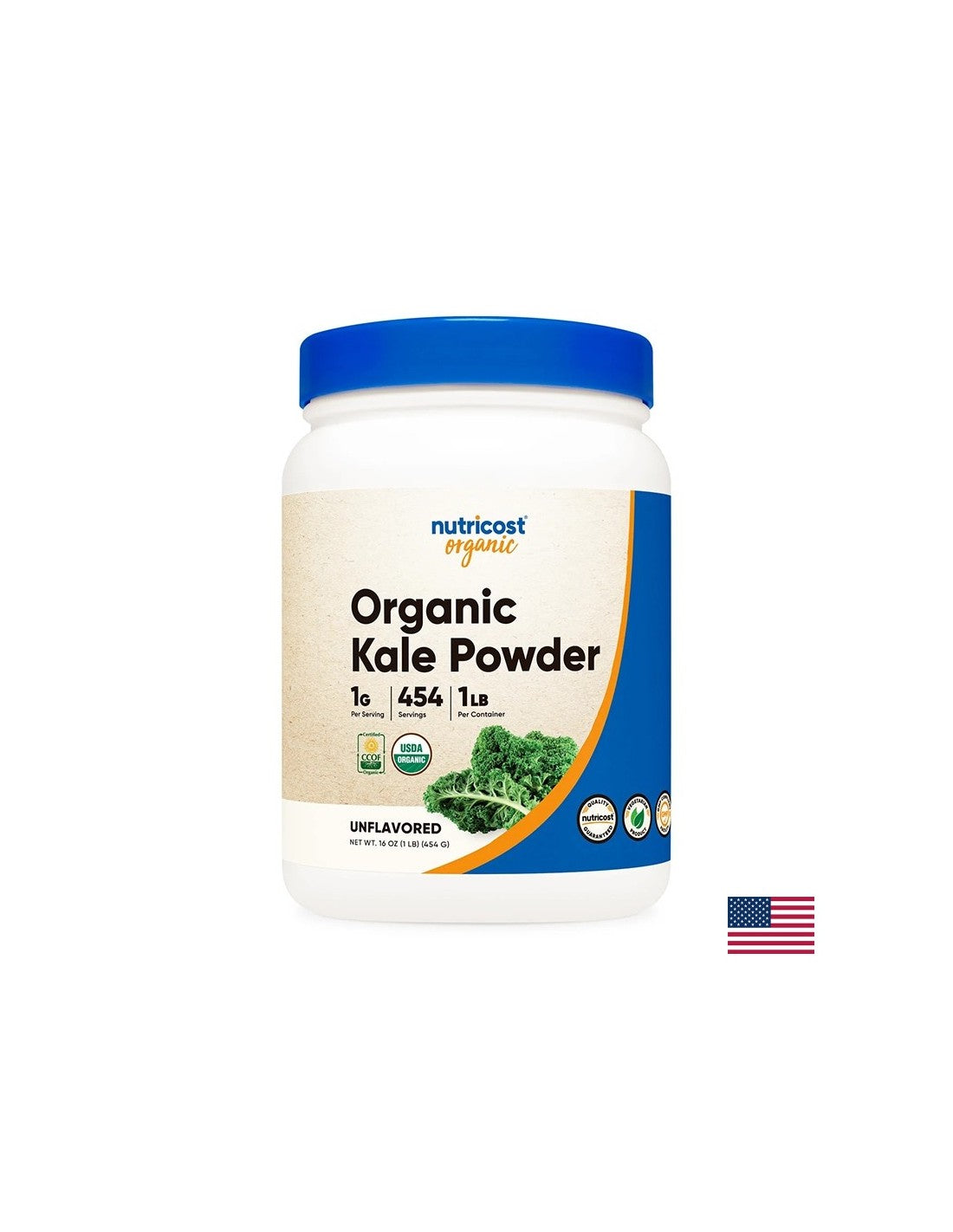 Antioxidáns - Bio kelkáposzta, 454 g <tc>Nutricost</tc> por