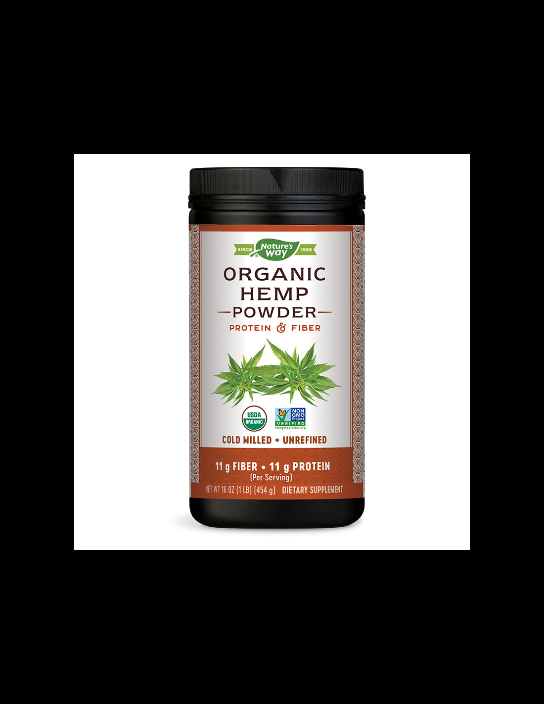 Hemp Protein & Fiber 454 g - 454 grams - Nutra Best Europe