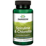 Made with Organic Spirulina and Chlorella 400 mg 90 capsules - Nutra Best Europe