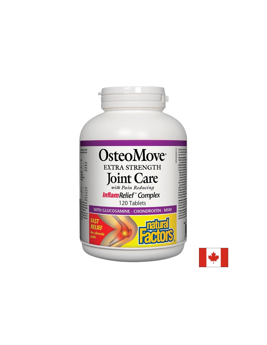 OsteoMove Extra Strength Joint Care 1431 mg - 120 Tablets - Nutra Best Europe