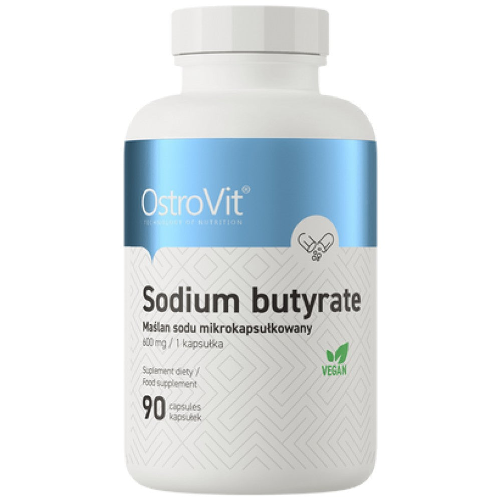 Sodium Butyrate 600 mg 90 capsules - Nutra Best Europe