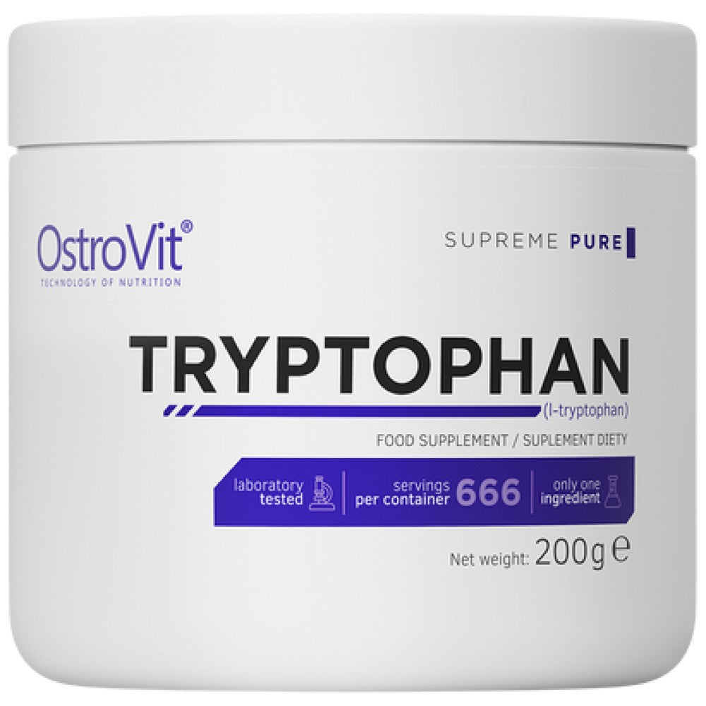 Tryptophan Powder 200 grams - Nutra Best Europe