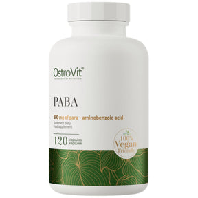 PABA 500 mg 120 capsules - Nutra Best Europe