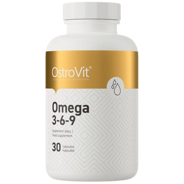 Omega 3-6-9 - 30 Gel Capsules - Nutra Best Europe