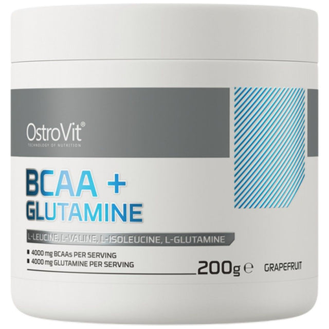BCAA + GLUTAMINE Powder - 200 grams - Nutra Best Europe