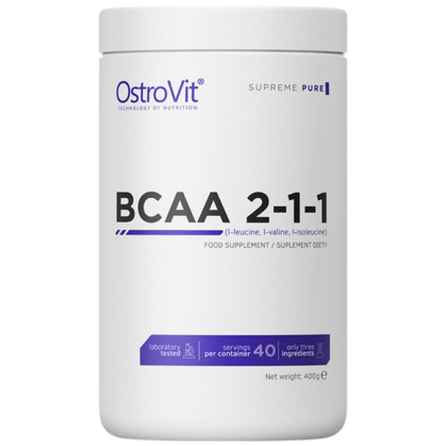 BCAA 2:1:1 Powder - 200 grams - Nutra Best Europe