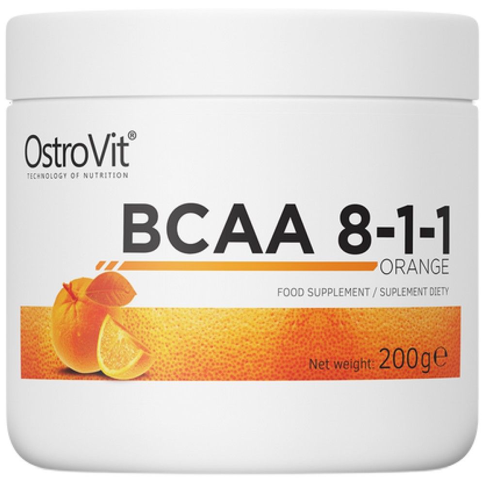 BCAA 8:1:1 Powder - 200 grams - Nutra Best Europe