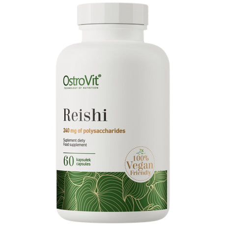 Reishi 600mg | Vege 60 capsules - Nutra Best Europe