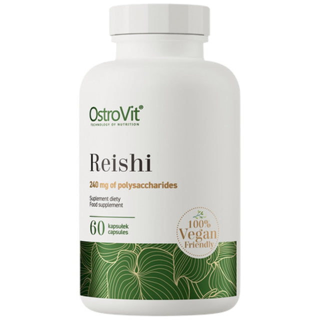 Reishi 600mg | Vege 60 capsules - Nutra Best Europe