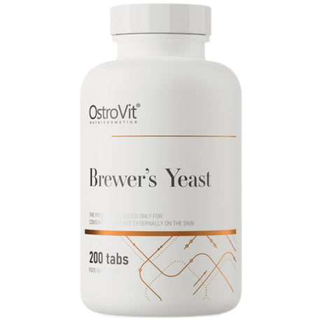 Brewer's Yeast 400 mg 200 Tablets - Nutra Best Europe