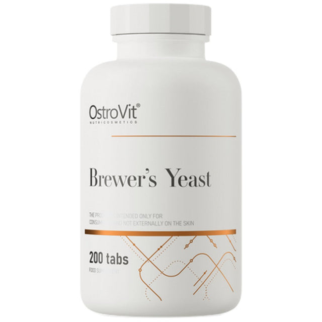 Brewer's Yeast 400 mg 200 Tablets - Nutra Best Europe