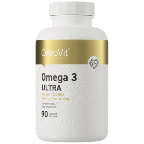 Omega 3 Ultra 90 Gel Capsules - Nutra Best Europe