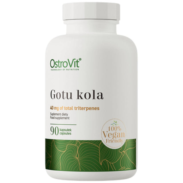 Gotu Kola 400 mg / Vege 90 capsules - Nutra Best Europe