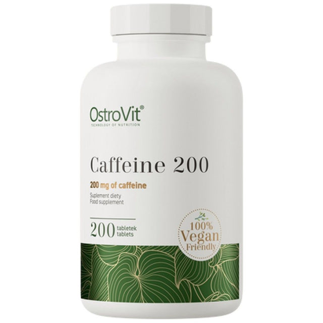 Caffeine 200 - 200 Tablets - Nutra Best Europe