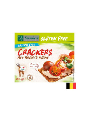 Oat crackers (gluten and lactose free), 230 g - Nutra Best Europe