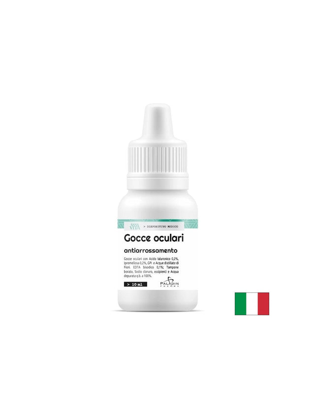 Moisturizing eye drops against redness, 10 ml - Nutra Best Europe