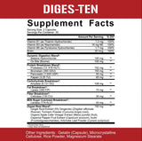 Digestive Defender | Digestive Enzymes + Probiotics - 2 x 60 capsules - Nutra Best Europe