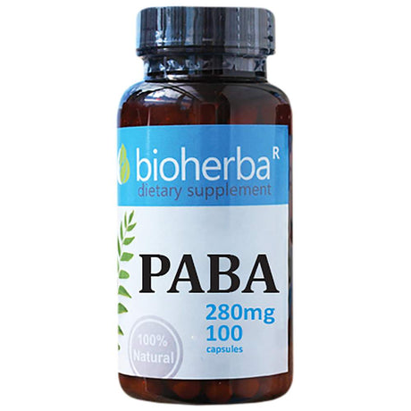 Paba 280 mg - 100 capsules - Nutra Best Europe