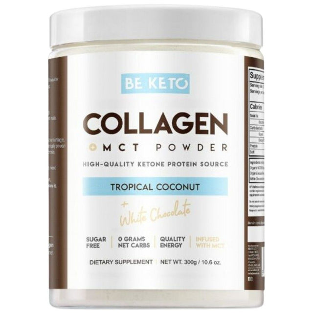 Keto Collagen + MCT Powder - 300 grams - Nutra Best Europe