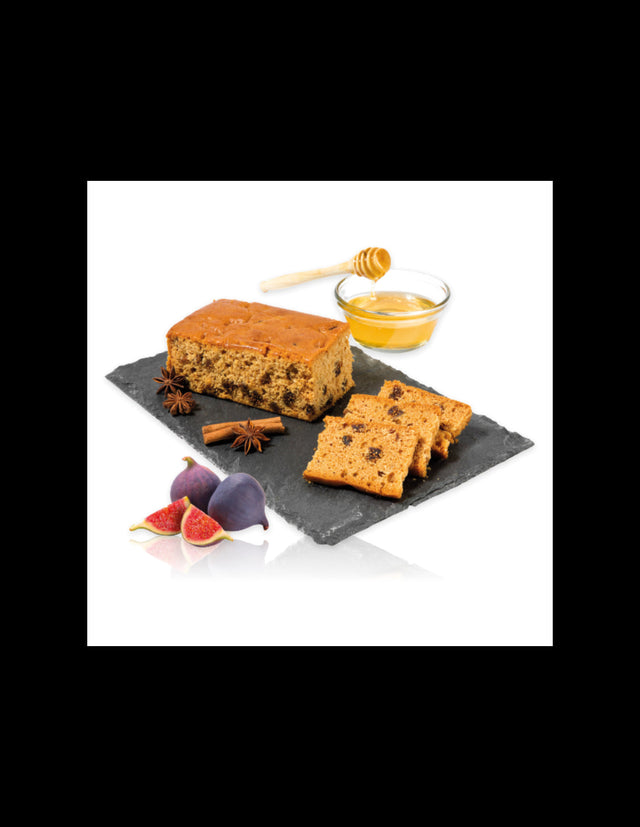 French honey bread with fig croquette, 40% honey, 18% figs, 250 g - Nutra Best Europe