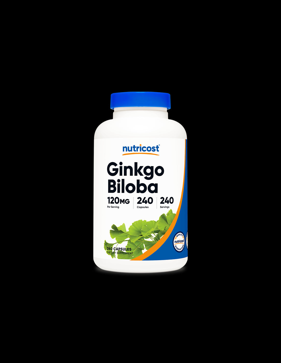 Memory - Ginkgo Biloba, 120 mg/ 240 capsules Nutricost - Nutra Best Europe