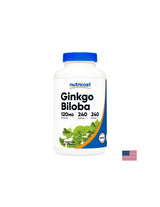 Memory - Ginkgo Biloba, 120 mg/ 240 capsules Nutricost - Nutra Best Europe
